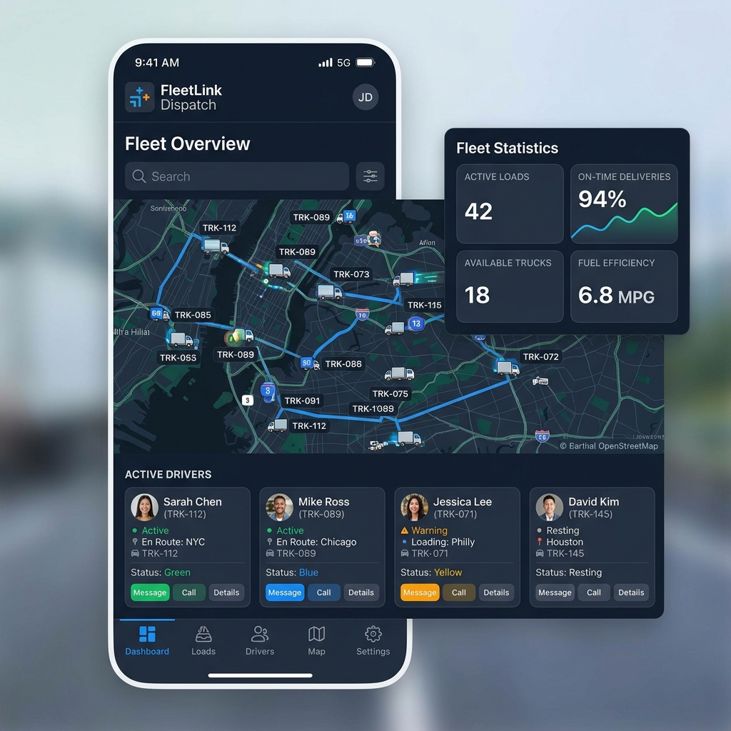 Fleet App Dashboard
